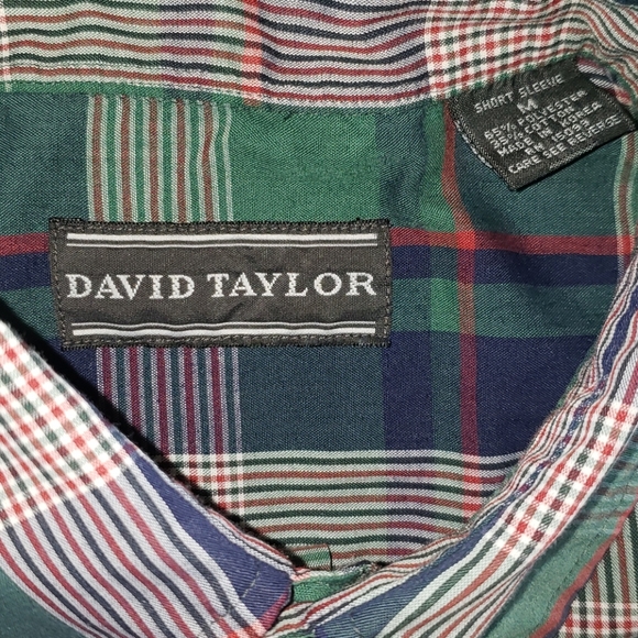 Vintage David Taylor short sleeve shirt - Picture 2 of 5
